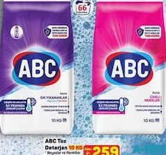ABC TOZ DETERJAN 10 KG ABC TOZ DETERJAN 10 KG